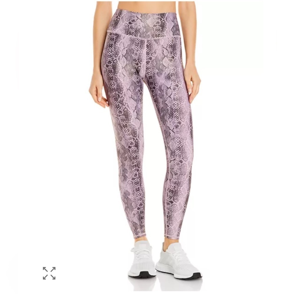 Aqua Athletic Snakeskin Print Leggings Size Small. Bloomingdale’s Exclusive.